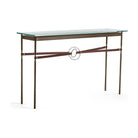 Hubbardton Forge - Equus Brown Leather Console Table - 750118-05-82-LB-VA0714 | Montreal Lighting & Hardware