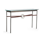 Hubbardton Forge - Equus Brown Leather Console Table - 750118-07-05-LB-VA0714 | Montreal Lighting & Hardware