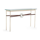 Hubbardton Forge - Equus Brown Leather Console Table - 750118-84-05-LB-VA0714 | Montreal Lighting & Hardware