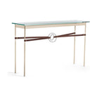 Hubbardton Forge - Equus Brown Leather Console Table - 750118-84-82-LB-VA0714 | Montreal Lighting & Hardware