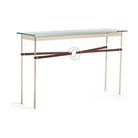 Hubbardton Forge - Equus Brown Leather Console Table - 750118-84-84-LB-VA0714 | Montreal Lighting & Hardware