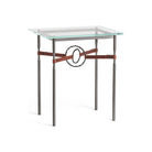 Hubbardton Forge - Equus Brown Leather Side Table - 750116-07-10-LB-VA0717 | Montreal Lighting & Hardware