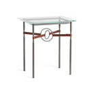 Hubbardton Forge - Equus Brown Leather Side Table - 750116-07-20-LB-VA0717 | Montreal Lighting & Hardware