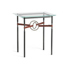 Hubbardton Forge - Equus Brown Leather Side Table - 750116-10-05-LB-VA0717 | Montreal Lighting & Hardware