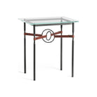 Hubbardton Forge - Equus Brown Leather Side Table - 750116-10-10-LB-VA0717 | Montreal Lighting & Hardware