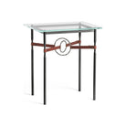 Hubbardton Forge - Equus Brown Leather Side Table - 750116-10-20-LB-VA0717 | Montreal Lighting & Hardware