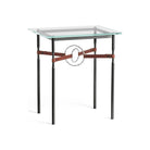 Hubbardton Forge - Equus Brown Leather Side Table - 750116-10-85-LB-VA0717 | Montreal Lighting & Hardware