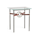 Hubbardton Forge - Equus Brown Leather Side Table - 750116-20-05-LB-VA0717 | Montreal Lighting & Hardware