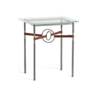 Hubbardton Forge - Equus Brown Leather Side Table - 750116-20-07-LB-VA0717 | Montreal Lighting & Hardware