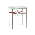 Hubbardton Forge - Equus Brown Leather Side Table - 750116-20-20-LB-VA0717 | Montreal Lighting & Hardware