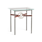 Hubbardton Forge - Equus Brown Leather Side Table - 750116-20-84-LB-VA0717 | Montreal Lighting & Hardware