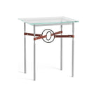 Hubbardton Forge - Equus Brown Leather Side Table - 750116-82-10-LB-VA0717 | Montreal Lighting & Hardware