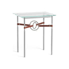 Hubbardton Forge - Equus Brown Leather Side Table - 750116-82-20-LB-VA0717 | Montreal Lighting & Hardware