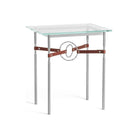 Hubbardton Forge - Equus Brown Leather Side Table - 750116-82-82-LB-VA0717 | Montreal Lighting & Hardware