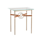 Hubbardton Forge - Equus Brown Leather Side Table - 750116-84-84-LB-VA0717 | Montreal Lighting & Hardware