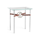 Hubbardton Forge - Equus Brown Leather Side Table - 750116-85-05-LB-VA0717 | Montreal Lighting & Hardware
