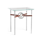Hubbardton Forge - Equus Brown Leather Side Table - 750116-85-10-LB-VA0717 | Montreal Lighting & Hardware