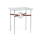 Hubbardton Forge - Equus Brown Leather Side Table - 750116-85-20-LB-VA0717 | Montreal Lighting & Hardware