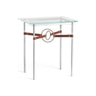 Hubbardton Forge - Equus Brown Leather Side Table - 750116-85-84-LB-VA0717 | Montreal Lighting & Hardware