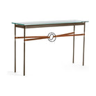 Hubbardton Forge - Equus Chestnut Leather Console Table - 750118-05-10-LC-VA0714 | Montreal Lighting & Hardware