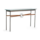 Hubbardton Forge - Equus Chestnut Leather Console Table - 750118-07-07-LC-VA0714 | Montreal Lighting & Hardware