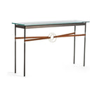 Hubbardton Forge - Equus Chestnut Leather Console Table - 750118-07-84-LC-VA0714 | Montreal Lighting & Hardware