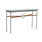 Hubbardton Forge - Equus Chestnut Leather Console Table - 750118-20-07-LC-VA0714 | Montreal Lighting & Hardware