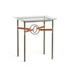 Hubbardton Forge - Equus Chestnut Leather Side Table - 750116-05-05-LC-VA0717 | Montreal Lighting & Hardware