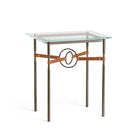 Hubbardton Forge - Equus Chestnut Leather Side Table - 750116-05-10-LC-VA0717 | Montreal Lighting & Hardware