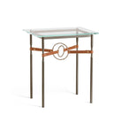 Hubbardton Forge - Equus Chestnut Leather Side Table - 750116-05-84-LC-VA0717 | Montreal Lighting & Hardware