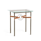 Hubbardton Forge - Equus Chestnut Leather Side Table - 750116-05-85-LC-VA0717 | Montreal Lighting & Hardware