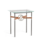 Hubbardton Forge - Equus Chestnut Leather Side Table - 750116-07-05-LC-VA0717 | Montreal Lighting & Hardware