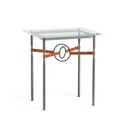 Hubbardton Forge - Equus Chestnut Leather Side Table - 750116-07-10-LC-VA0717 | Montreal Lighting & Hardware