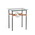 Hubbardton Forge - Equus Chestnut Leather Side Table - 750116-10-05-LC-VA0717 | Montreal Lighting & Hardware