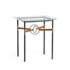 Hubbardton Forge - Equus Chestnut Leather Side Table - 750116-10-07-LC-VA0717 | Montreal Lighting & Hardware