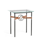 Hubbardton Forge - Equus Chestnut Leather Side Table - 750116-10-10-LC-VA0717 | Montreal Lighting & Hardware