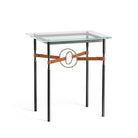 Hubbardton Forge - Equus Chestnut Leather Side Table - 750116-10-84-LC-VA0717 | Montreal Lighting & Hardware
