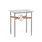 Hubbardton Forge - Equus Chestnut Leather Side Table - 750116-20-20-LC-VA0717 | Montreal Lighting & Hardware