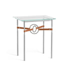 Hubbardton Forge - Equus Chestnut Leather Side Table - 750116-82-07-LC-VA0717 | Montreal Lighting & Hardware