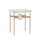 Hubbardton Forge - Equus Chestnut Leather Side Table - 750116-84-10-LC-VA0717 | Montreal Lighting & Hardware