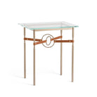 Hubbardton Forge - Equus Chestnut Leather Side Table - 750116-84-84-LC-VA0717 | Montreal Lighting & Hardware