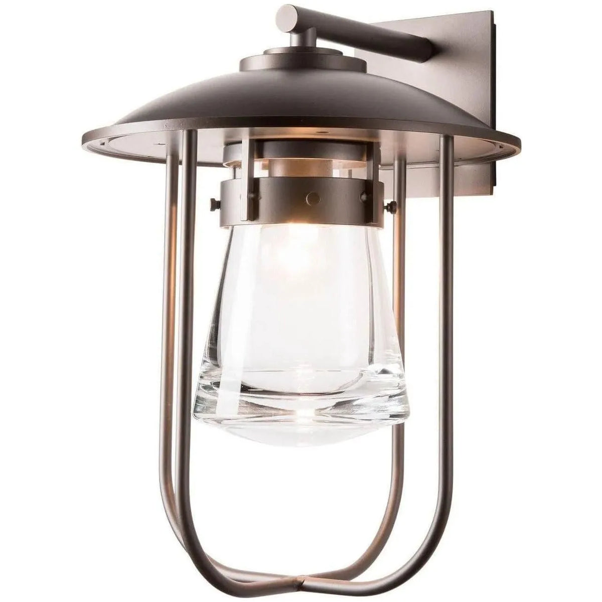Hubbardton Forge - Erlenmeyer 16-Inch One Light Outdoor Wall Sconce - 307720-SKT-77-ZM0467 | Montreal Lighting & Hardware