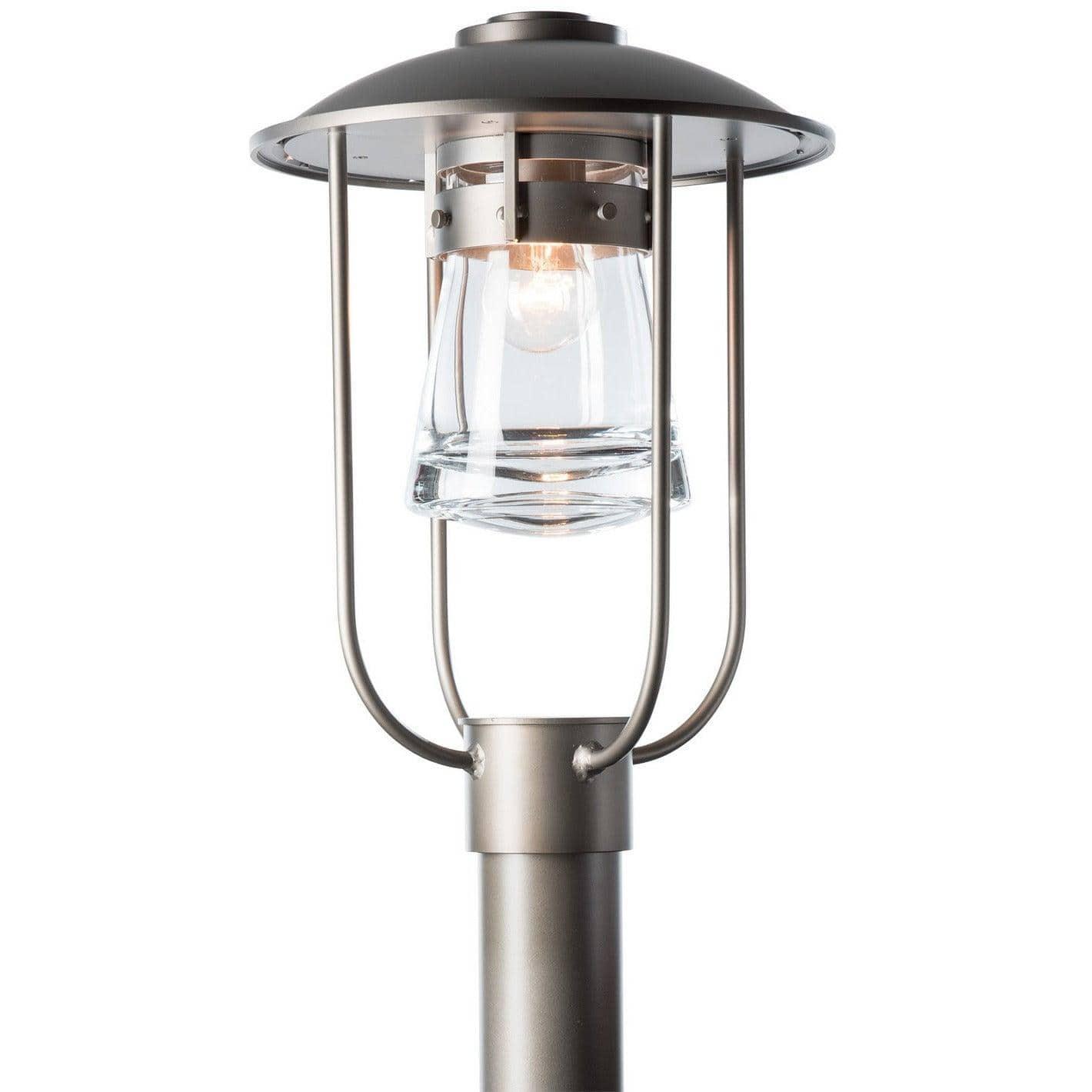 Hubbardton Forge - Erlenmeyer 17-Inch One Light Outdoor Post Mount - 347295-SKT-77-ZM0467 | Montreal Lighting & Hardware