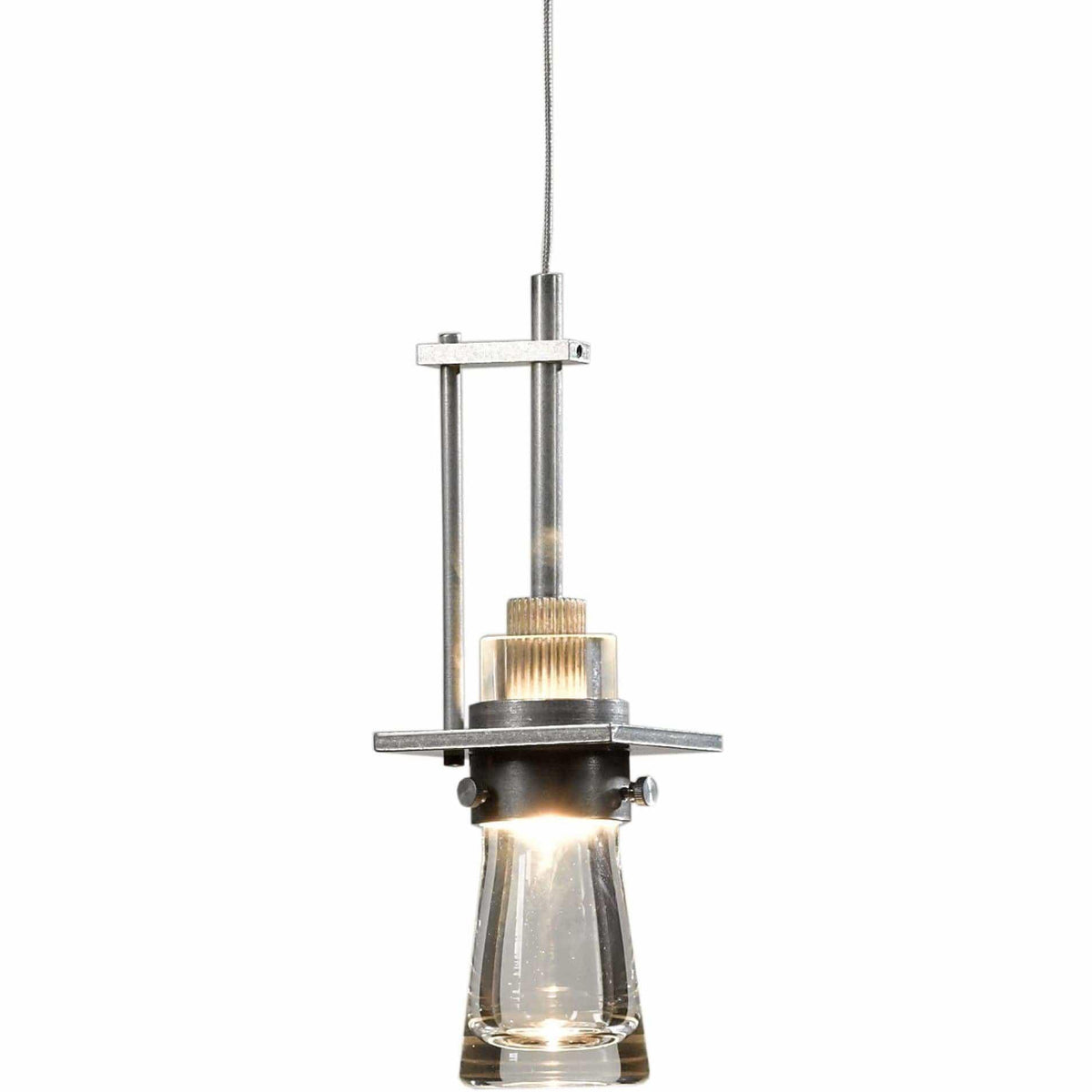 Hubbardton Forge - Erlenmeyer 3-Inch One Light Mini Pendant - 161060-SKT-STND-82-ZM0343 | Montreal Lighting & Hardware
