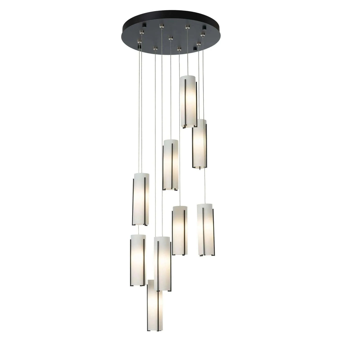Hubbardton Forge - Exos 9-Light Round Pendant - 131104-SKT-STND-10-GG0065 | Montreal Lighting & Hardware