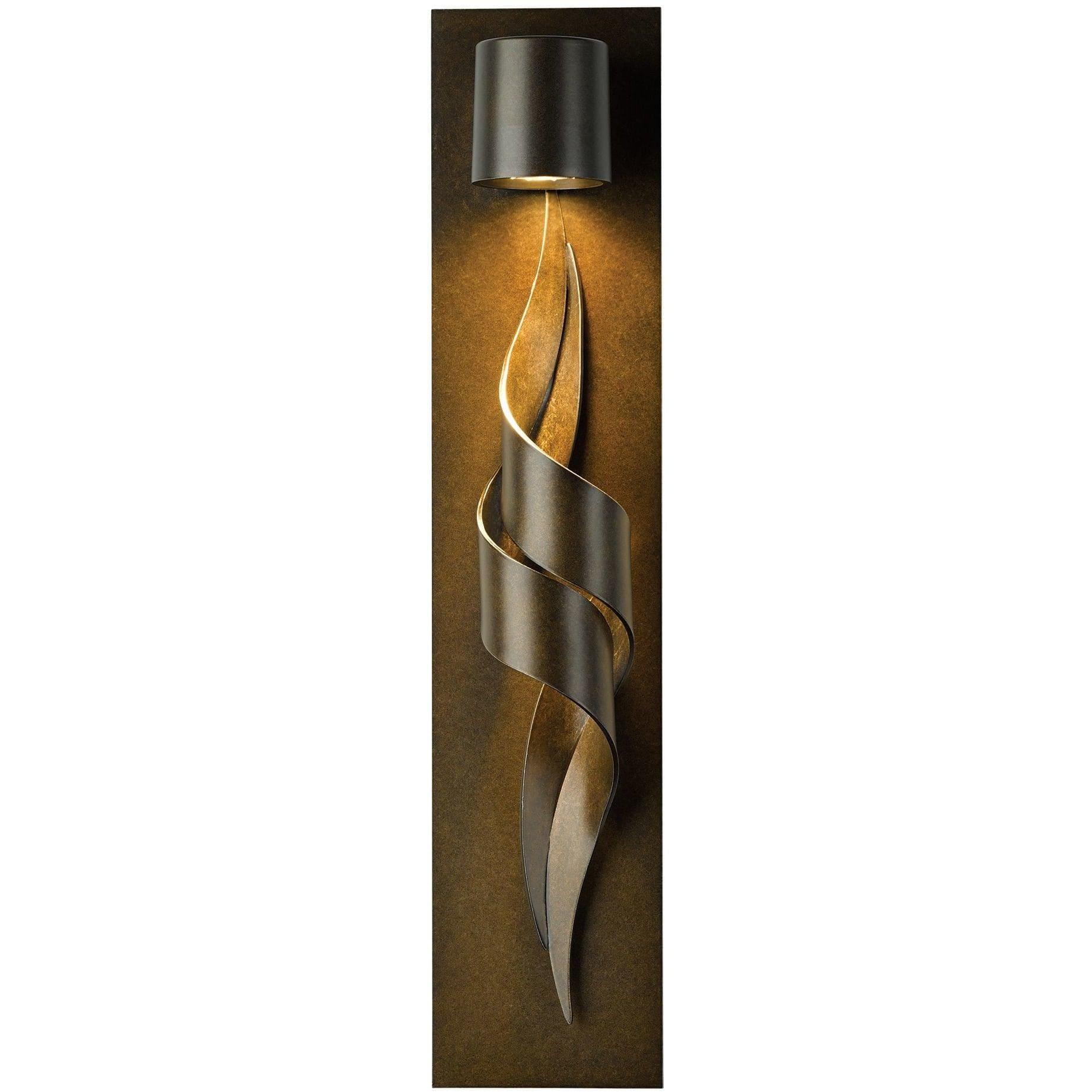 Hubbardton Forge - Flux 23-Inch One Light Outdoor Wall Sconce - 303090-SKT-75 | Montreal Lighting & Hardware