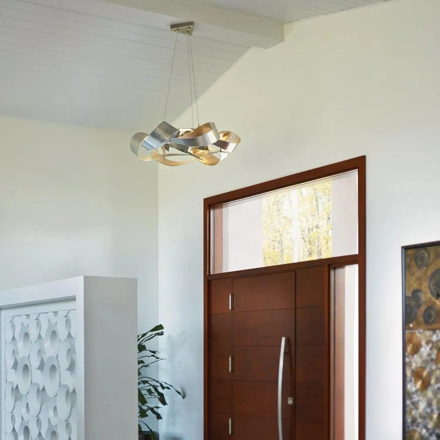 Hubbardton Forge - Flux 39-Inch LED Pendant - 136525-LED-STND-82 | Montreal Lighting & Hardware