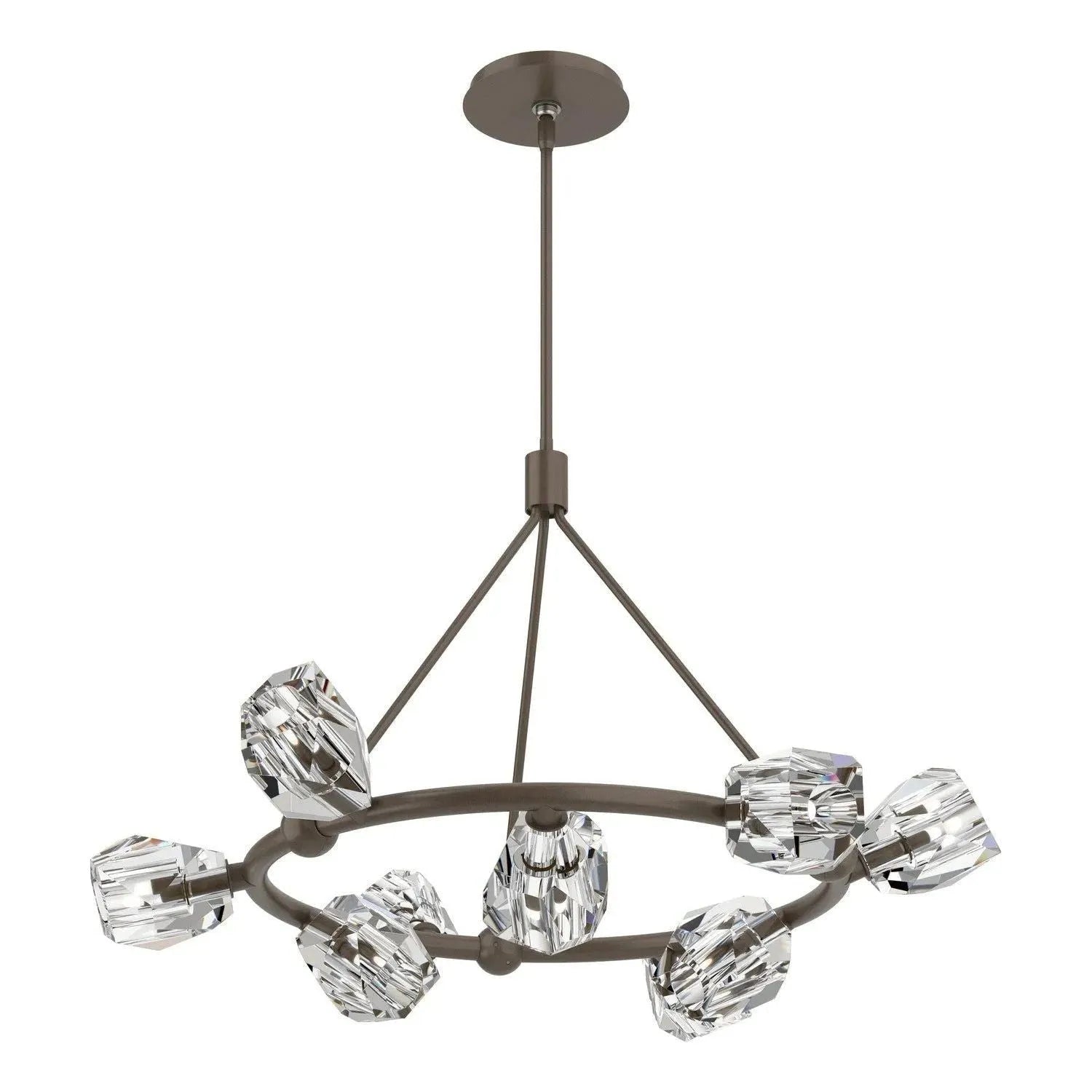 Hubbardton Forge - Gatsby Pendant - 131067-SKT-MULT-02-CR | Montreal Lighting & Hardware