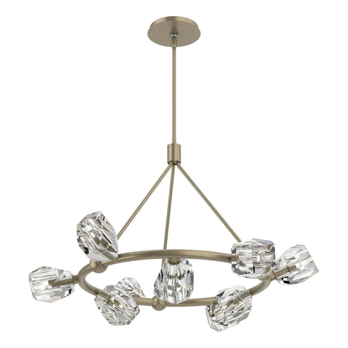 Hubbardton Forge - Gatsby Pendant - 131067-SKT-MULT-84-CR | Montreal Lighting & Hardware