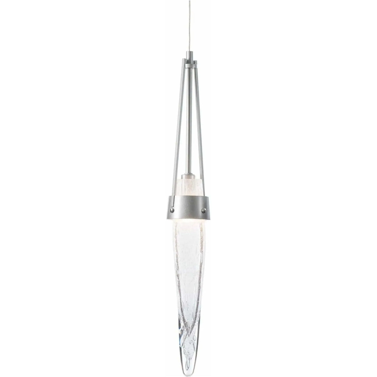 Hubbardton Forge - Icicle 3-Inch One Light Mini Pendant - 161041-SKT-STND-82-YG0632 | Montreal Lighting & Hardware